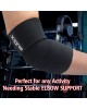 Elbow Wraps for Weightlifting Black - 40"