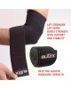 Elbow Wraps for Weightlifting Black - 40"