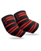 Elbow Wraps for Weightlifting Black/Red - 40"