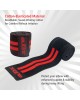 Elbow Wraps for Weightlifting Black/Red - 40"