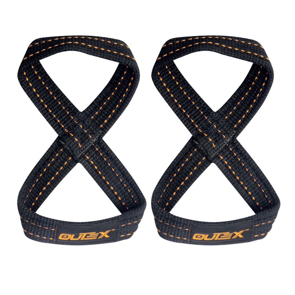 Figure 8 Lifting Straps Black/Orange