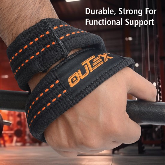 Figure 8 Lifting Straps Black/Orange