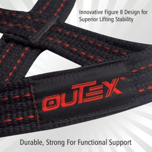 Figure 8 Lifting Straps Black/Red