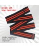 Knee Wraps for Weightlifting Black/Red, 80"