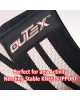 Knee Wraps for Weightlifting Black/White, 80"