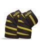 Knee Wraps for Weightlifting Black/Yellow, 80"