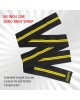 Knee Wraps for Weightlifting Black/Yellow, 80"