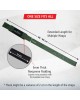 Lifting Wrist Straps Green with Silicone 24 inch