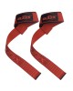 Lifting Wrist Straps Red with Silicone 24 inch