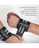 Wrist Wraps for Weightlifting Black/Gray, 18”